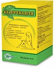 КОРРЕКЦИЯ КАПС. 0,4Г №80 (БАД) - Кузнецк